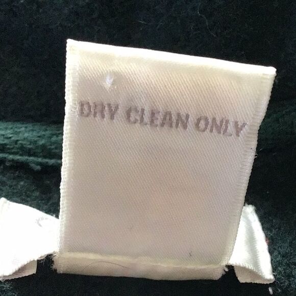 Christopher & Banks Green Plaid Button Up Wool Blend Jacket - Picture 9 of 9